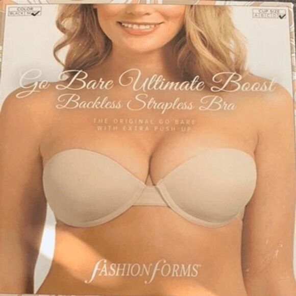 Fashion Forms Go Bare Ultimate Boost Bra cup size DD - Picture 1 of 6